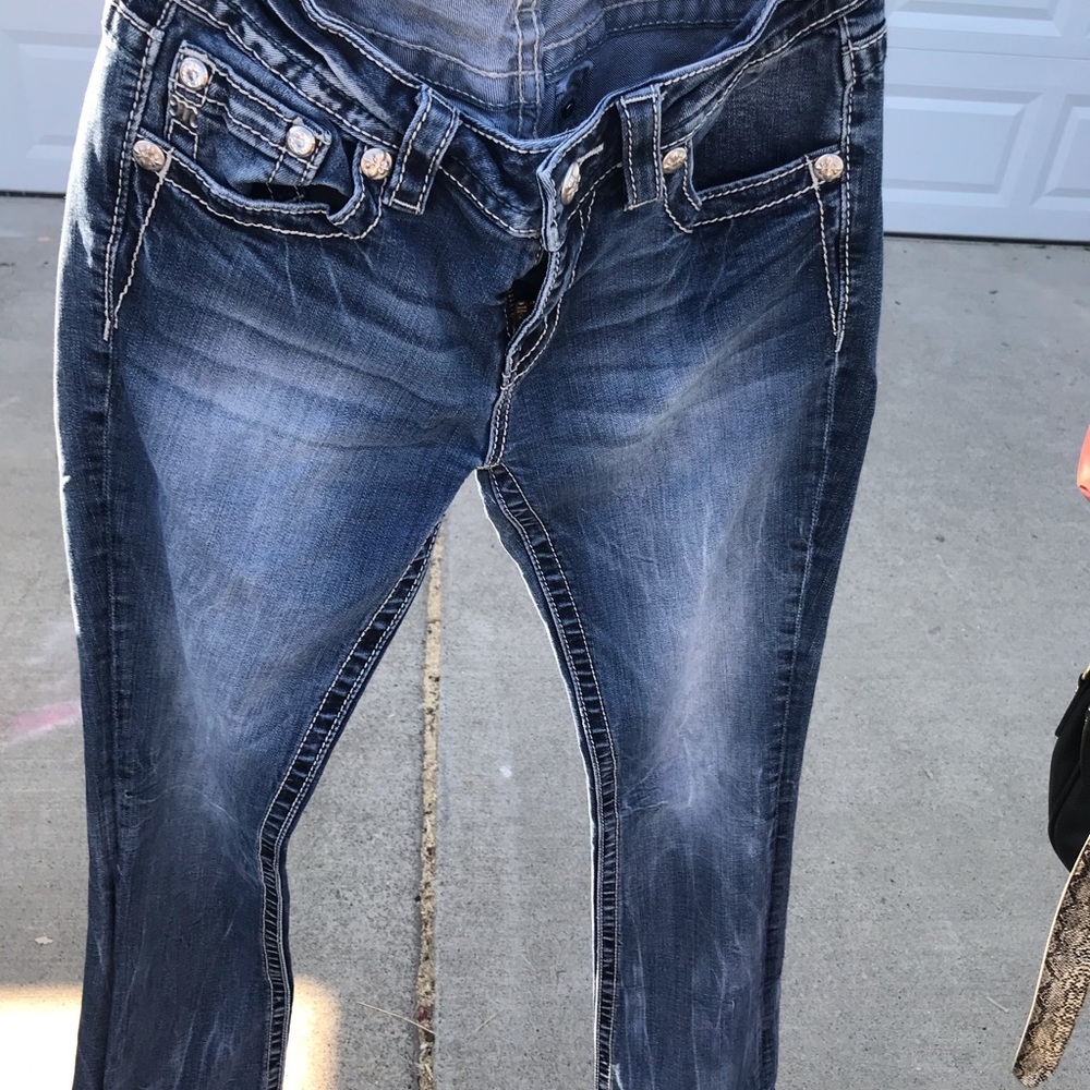 Miss Me jeans - standard bootcut- size 27